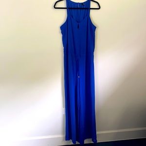 1 piece. Pants Jumpsuit. Blue.